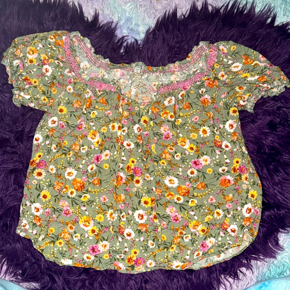 Floral Print Shirt